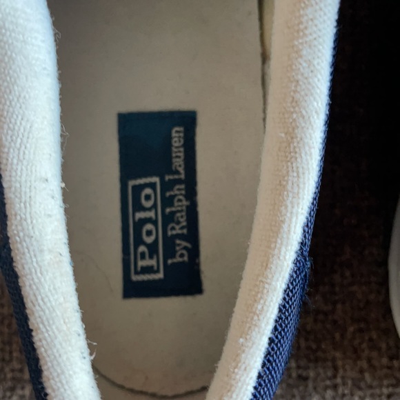 Poli Ralph Lauren men’s size 12 D so Gorgeous Navy Blue Shoe - Picture 3 of 15